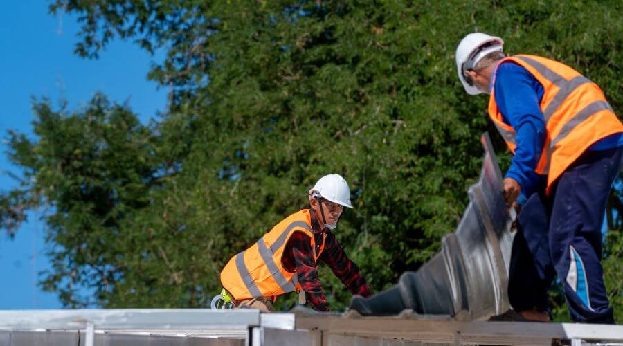 Roof maintenance in Brownsville, WI